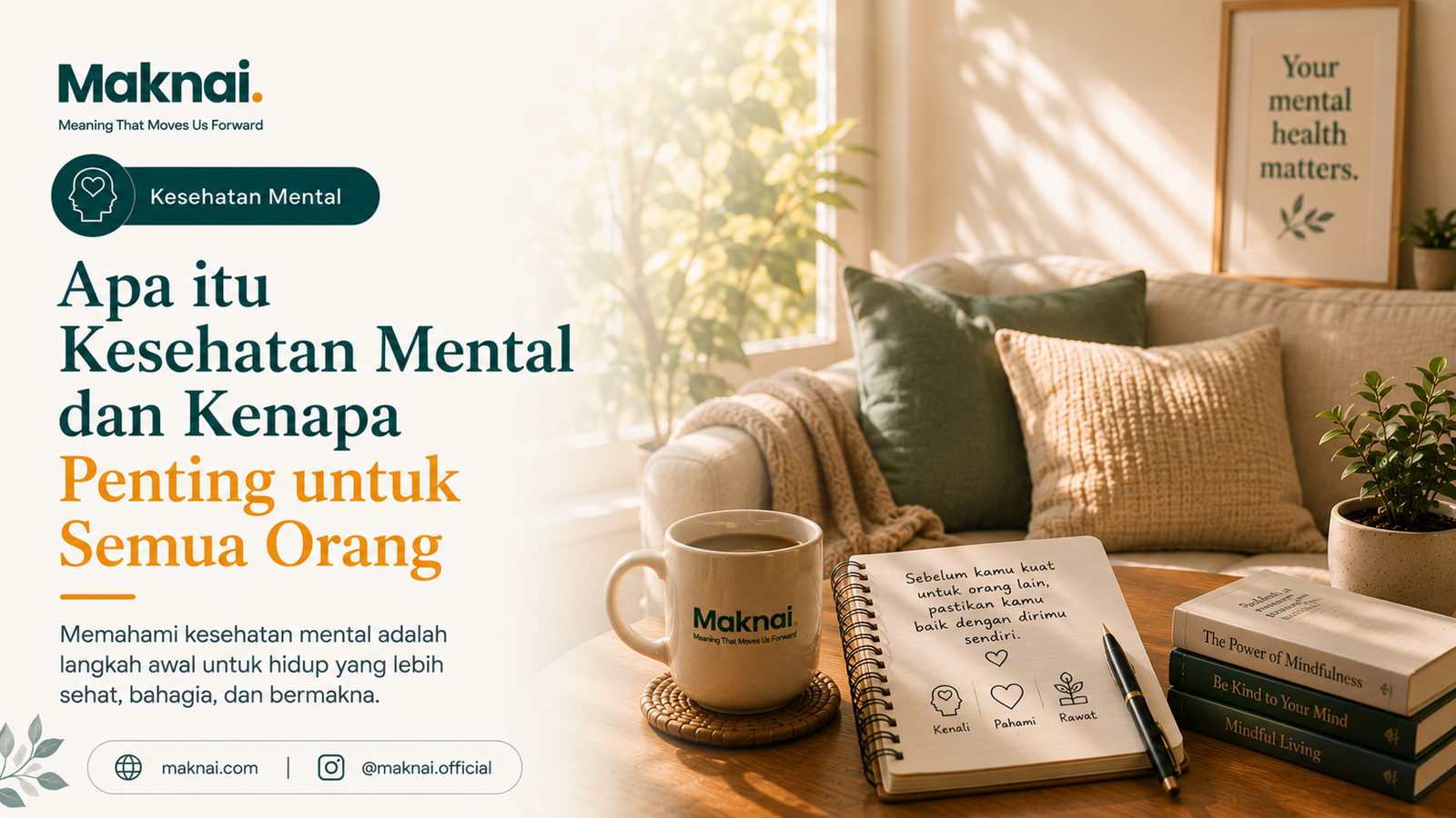 Apa itu kesehatan mental dan kenapa penting untuk semua orang
